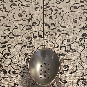 Vintage Silver Metal Egg Poacher